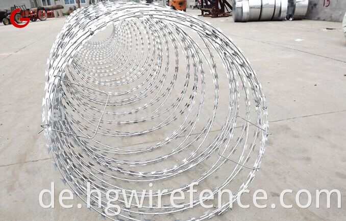 High Hardness Corrosion Resistance Razor Wire